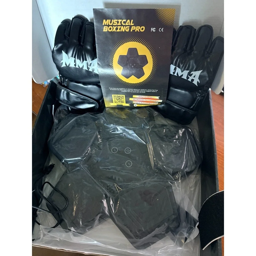 LOLBOX 2025 Music Boxing Machine with Boxing Gloves for Adults And Kids